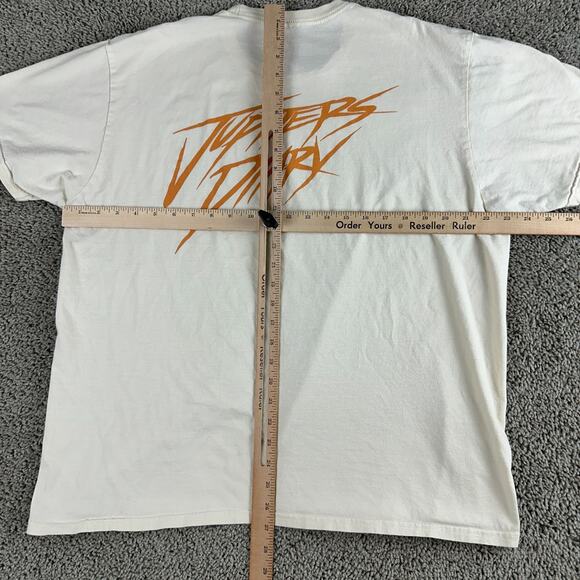 Rod Wave Shirt Mens Extra Large Beige Orange Jupiters Diary Hip Hop Rap Merch - Picture 4 of 11